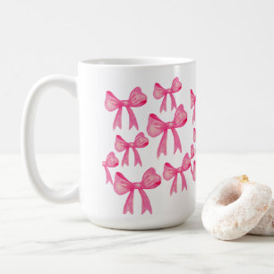 Mok met Roze Strik Coquette Esthetische Meisjesm