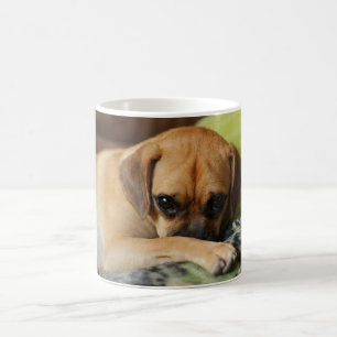 Mok met schuine puggle
