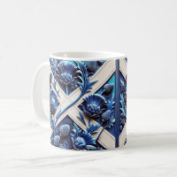 Mok met Scottish Thistles Design