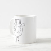 Mok met Slotleven (Voorkant links)