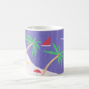 Mok met strand Scene