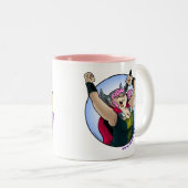 Mok met twee kanten zoeken (Voorkant rechts)