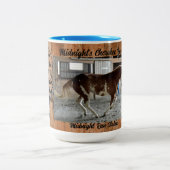 Mok met twee tonen van paarden, 15 oz (Center)