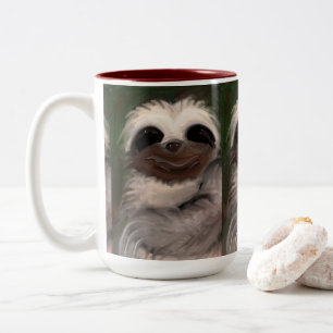 Mok met twee tonnen koffie