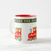 Mok met tweetone koffie (Voorkant links)