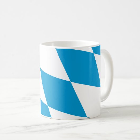 Mok met Vlag van Beieren, Duitsland (Voorkant rechts)