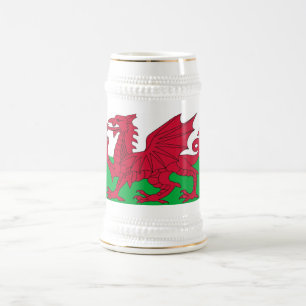 Mok met vlag van Wales