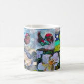 Mok met vogels en bloemen (Center)