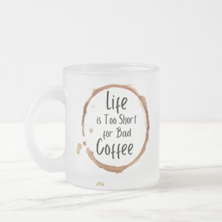 Mok met Vorstglas voor Alleen Goede Koffie