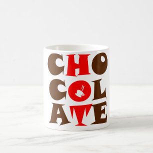 Mok met warme chocolade