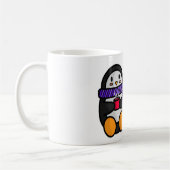 Mok met warme chocolade (Links)