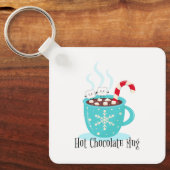 Mok met warme chocolade sleutelhanger (Voorkant)