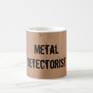 Mok: Metaaldetector (Treasure Map) Koffiemok