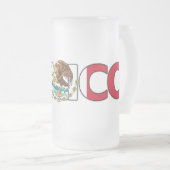 Mok Mexico Frosted Glass (Voorkant rechts)
