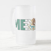Mok Mexico Frosted Glass (Voorkant links)