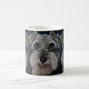 Mok Mini Schnauzer Coffe