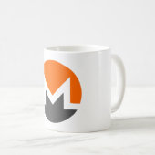 Mok monero (XMR) munten (Voorkant rechts)