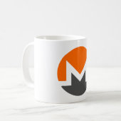 Mok monero (XMR) munten (Voorkant links)