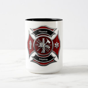mok " monogram brandweerman"