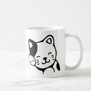 Mok. Monogram Cat. Koffiemok