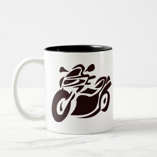 Mok motorfiets Logo (Links)
