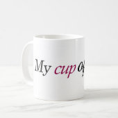 mok "My Cup of Tea" (Voorkant links)