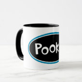 mok naam "POOKIE" (Voorkant links)