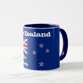 Mok Nieuw-Zeelandse vlag en Kia Ora koffie/Zeeland (Voorkant rechts)