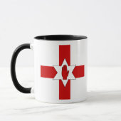 Mok Noord-Ierland - Star & Hand on Cross (Links)