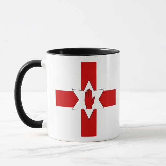 Mok Noord-Ierland - Star & Hand on Cross (Links)