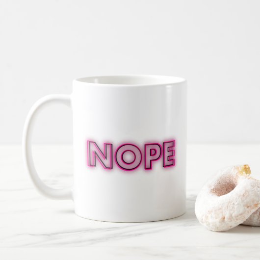 MOK NOPE Coffee (Met donut)