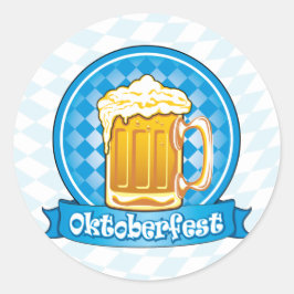 Mok Oktoberfest Beer Ronde Sticker