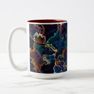 Mok oliehoudende koffie