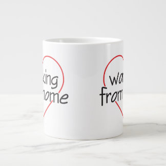 Mok om van thuis uit te werken