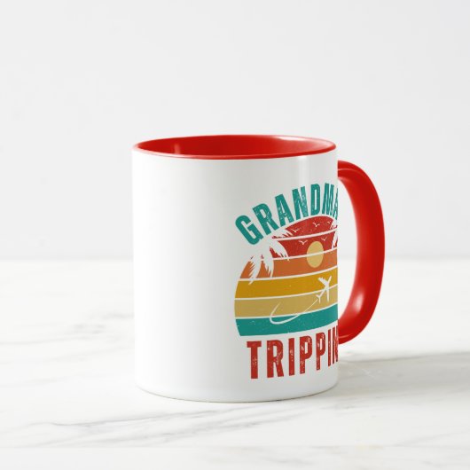 Mok - Oma's Tripping Mok (Voorkant rechts)