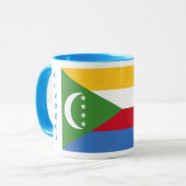 Mok onder de vlag van de Comoren (Voorkant links)