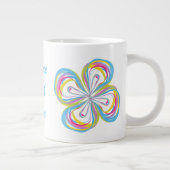 Mok op jumboformaat met "Hippie Chick" (Rechts)