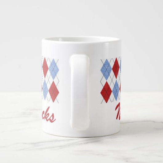 Mok op jumboformaat met "Mijn oude sockets" (Achterkant)