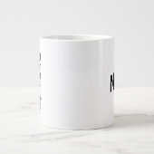 Mok op jumboformaat met "Rule the World" (Voorkant)