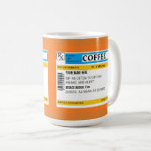 Mok op recept voor koffie (Voorkant rechts)