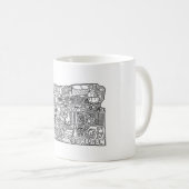 Mok Oregon Doodle Coffee (Voorkant rechts)