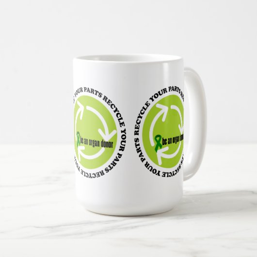 Mok orgaandonor (Voorkant rechts)