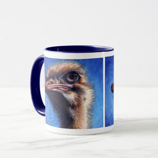 Mok Ostrich Fugley (Voorkant links)