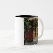 MOK, OUD HUDSON TWEEKLEURIGE KOFFIEMOK (Voorkant rechts)