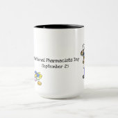 Mok oudere mannelijke apothekers (Midden)