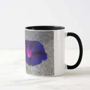 Mok Paarse Floral Coffee