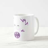 Mok Paarse Monster Face (Voorkant rechts)