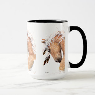Mok Palomino Horse door Bihrle