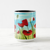 Mok papavereveldkoffie (Midden)