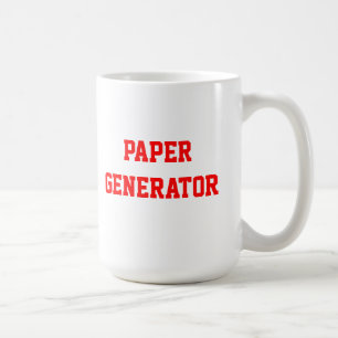 Mok papiergenerator
